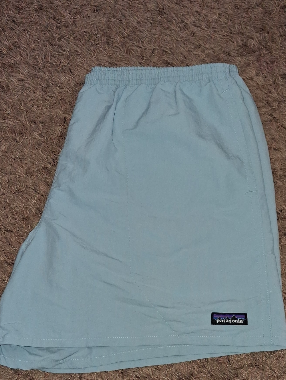 Patagonia Men's Pale Blue Swimming Trunks Shorts Shorts Size XXL 2X